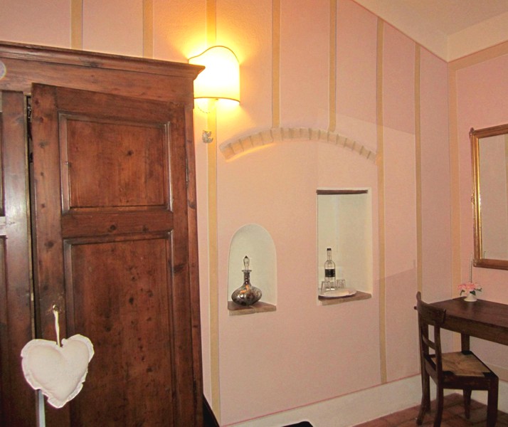 Antica Sosta - Camera rosa